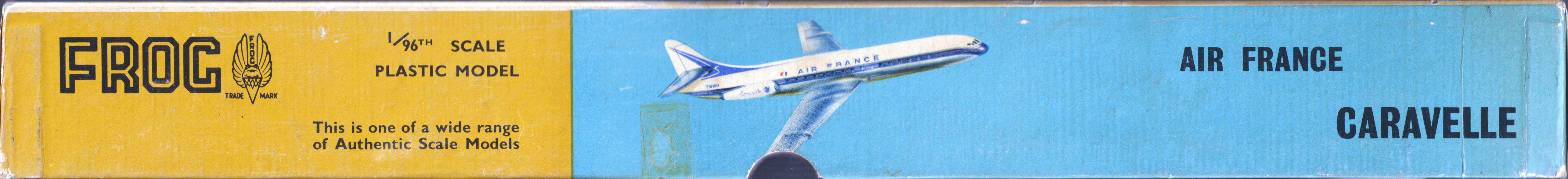 Коробка IMA FROG 357P The Air France Caravelle, 1959
